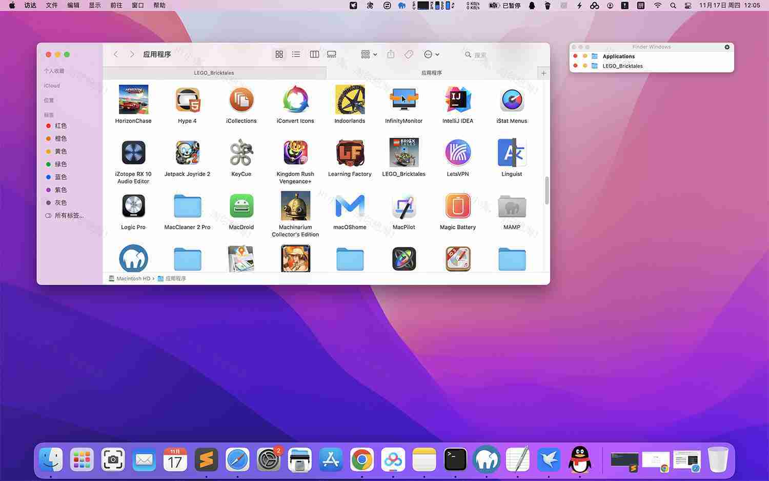 Finder Windows For Mac v1.5.17 一键关闭所有Finder窗口
